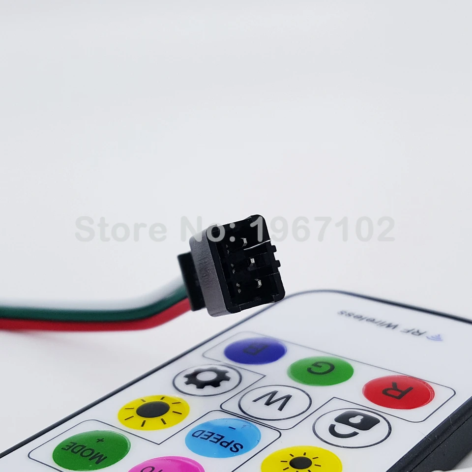 2018 Новый мини 14 клавиш SP103E радиочастотный контроллер для DC5V WS2812 DC12V WS2811