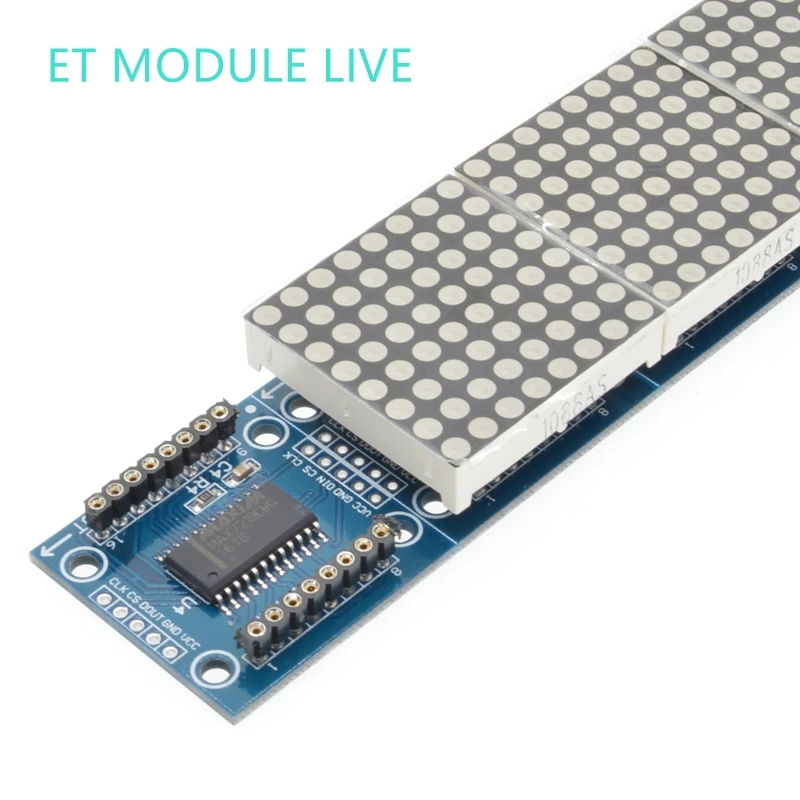 Модуль точечной матрицы MAX7219 цифровой модуль отображения трубки для