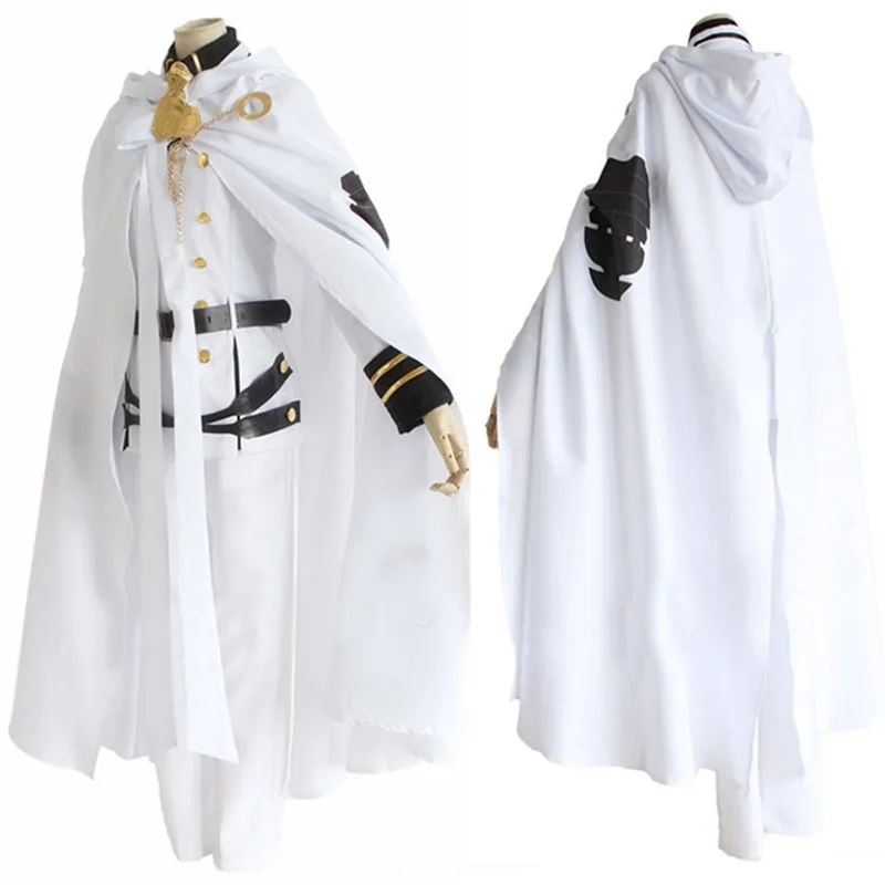 Костюм для косплея Owari no Seraph Mikaela Hyakuya униформа из аниме серафа конца полный