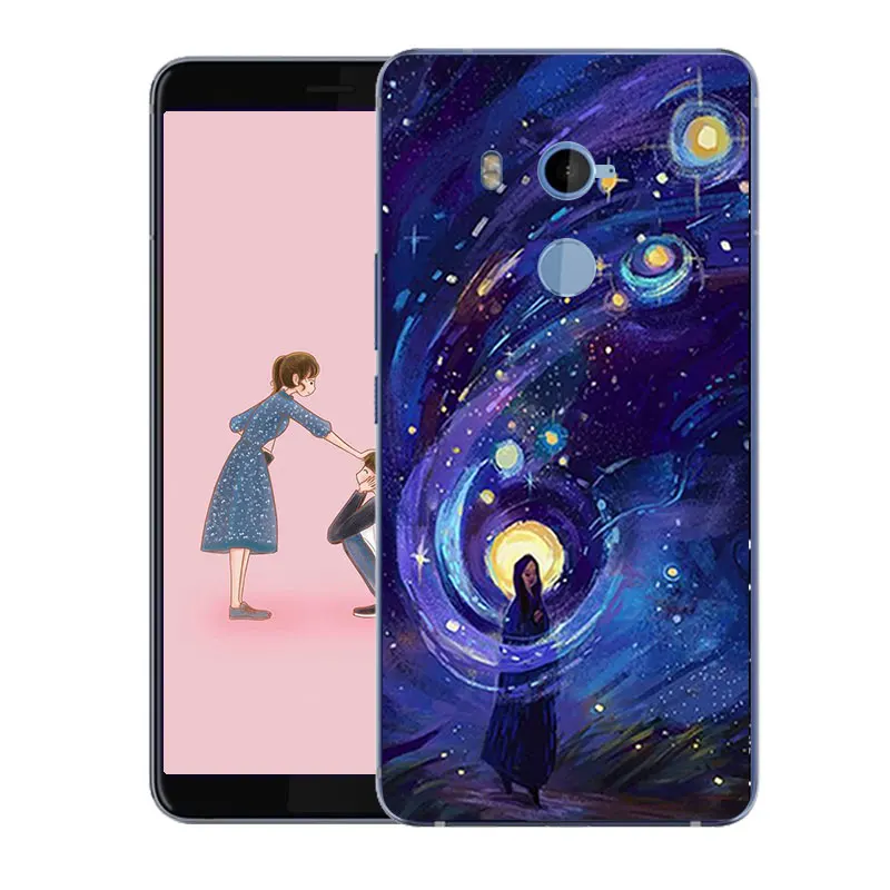 Чехол для HTC U11 Plus/HTC + мягкий чехол из ТПУ с принтом в виде брака U11Plus/HTC чехлы
