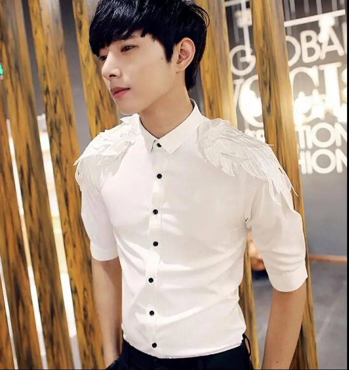 Новинка 2021 модная повседневная одежда для мужчин на весну приталенная рубашка с