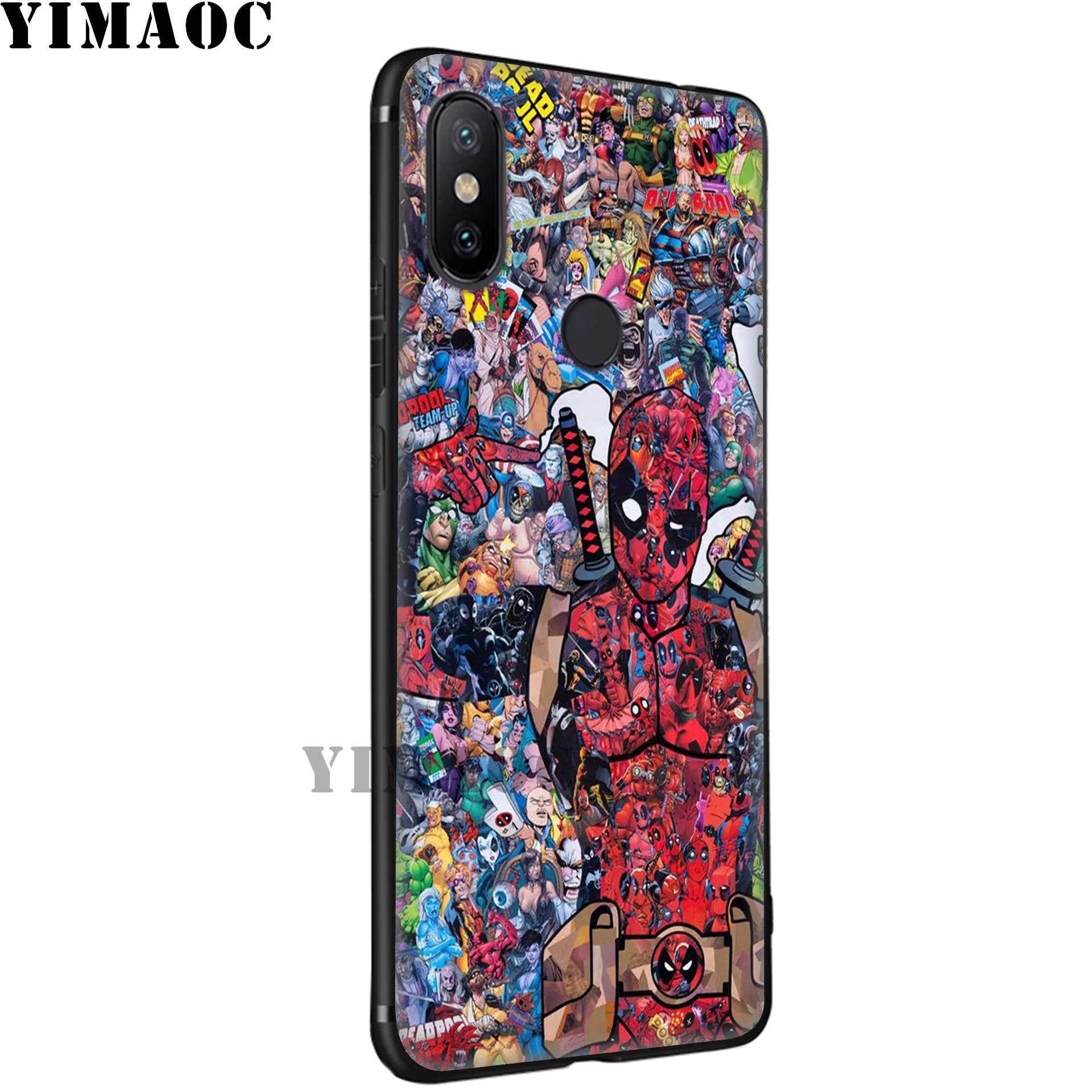 YIMAOC фильма Дэдпул рубашки “Дэдпул” мягкий чехол для Xiaomi mi 9T 9 8 Se 6 MAX 3 A1 A2 Lite CC9E CC9 6X