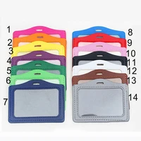 Colors Card Holder Badge Holder Accessories Hospital Nurse School Entrance Guard Card Chest Card Transverse Style