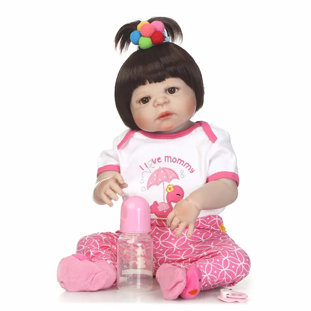 NPK 22 &quotпрекрасный полный Силиконовый симулятор новорожденных девочек bebe boneca