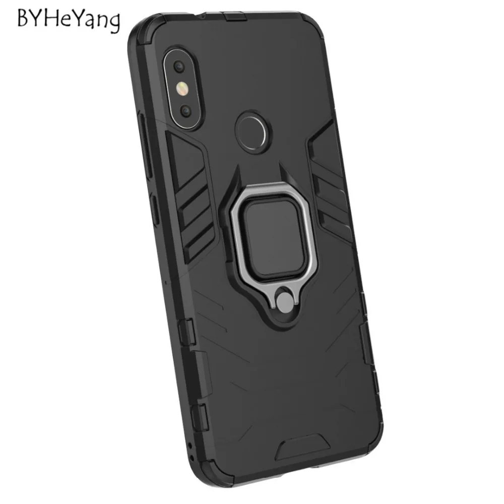 Чехол для Xiaomi Mi A2 lite чехол Redmi 6 Pro автомобильный держатель магнитное кольцо на