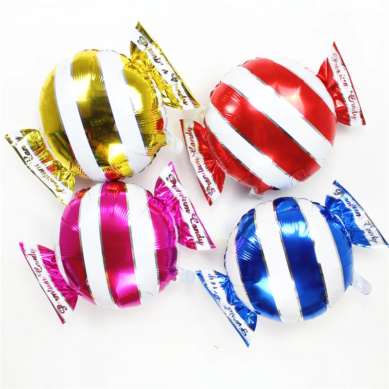 KAMMIZAD Rainbow Candy шарики Свадебные украшения надувной шар из алюминиевой фольги