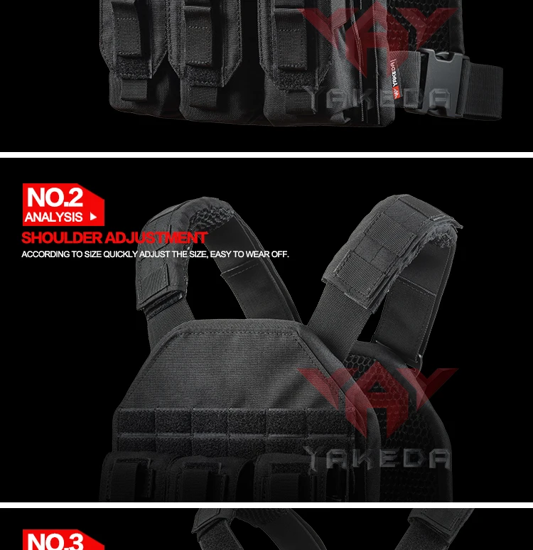 Военный жилет тактическая пластина Перевозчик быстрого штурма Vest-VT1099