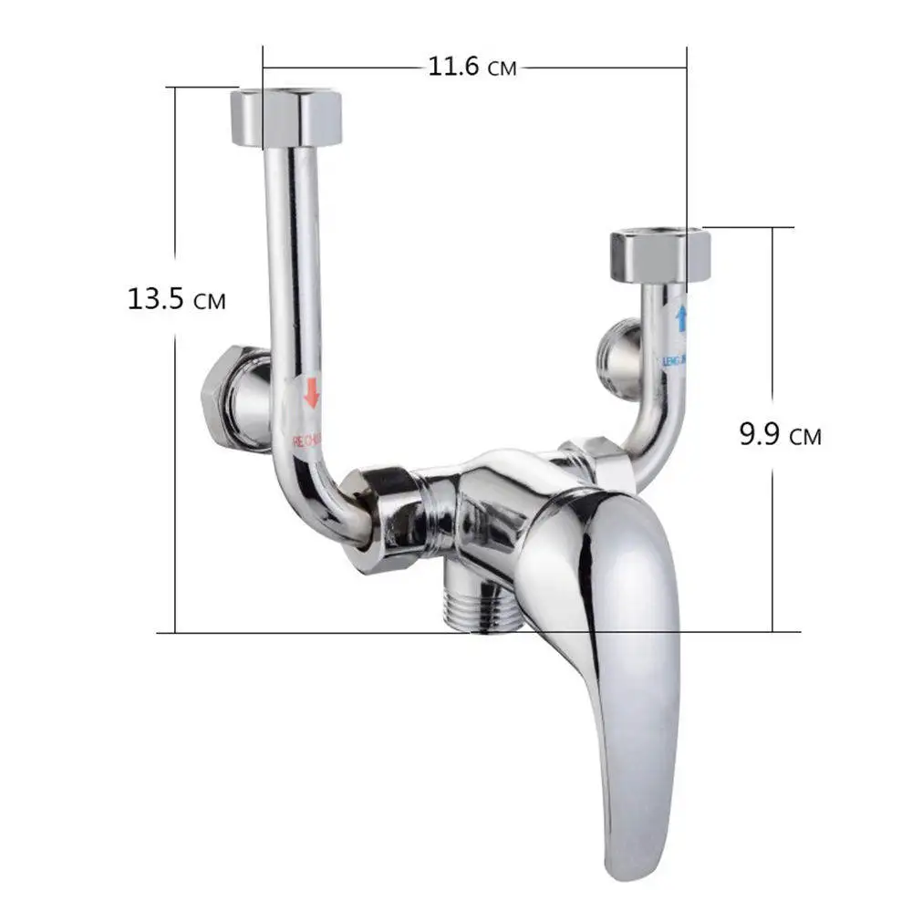 U стиль ванная комната Термостатические смешанные смесители для душа воды клапан