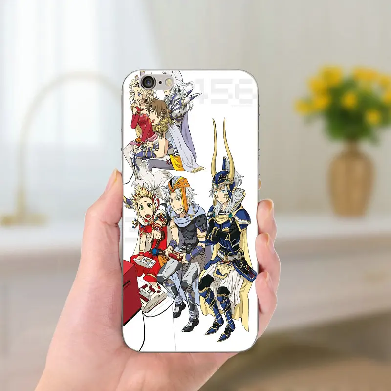 Модные Final Fantasy Noctis для iPhone 8 7 6 S Plus X 5 5S SE 5C 4 Coque Shell новые модные силиконовые мягкие