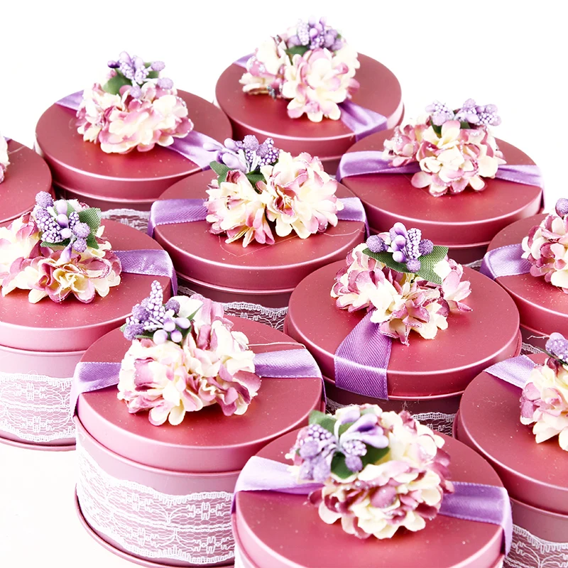 1 шт./2017 новая модная свадебная коробка для конфет Подарочная Свадебная вечеринки