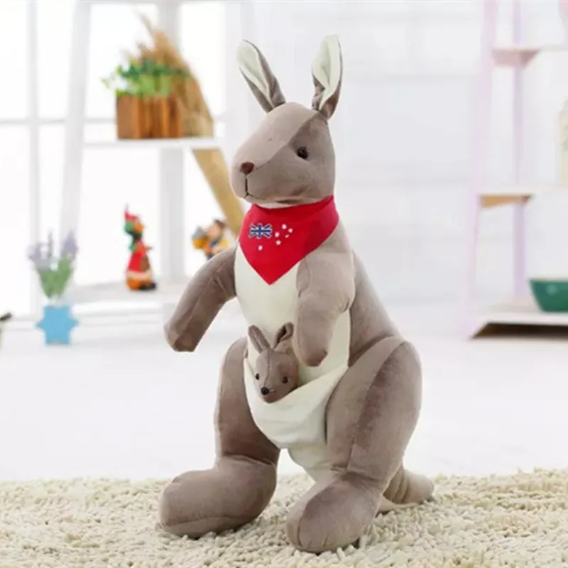 Кукла кенгуру австралийская 35 см 50 70 1 шт.|plush toys|kangaroo plush toyskangaroo doll |