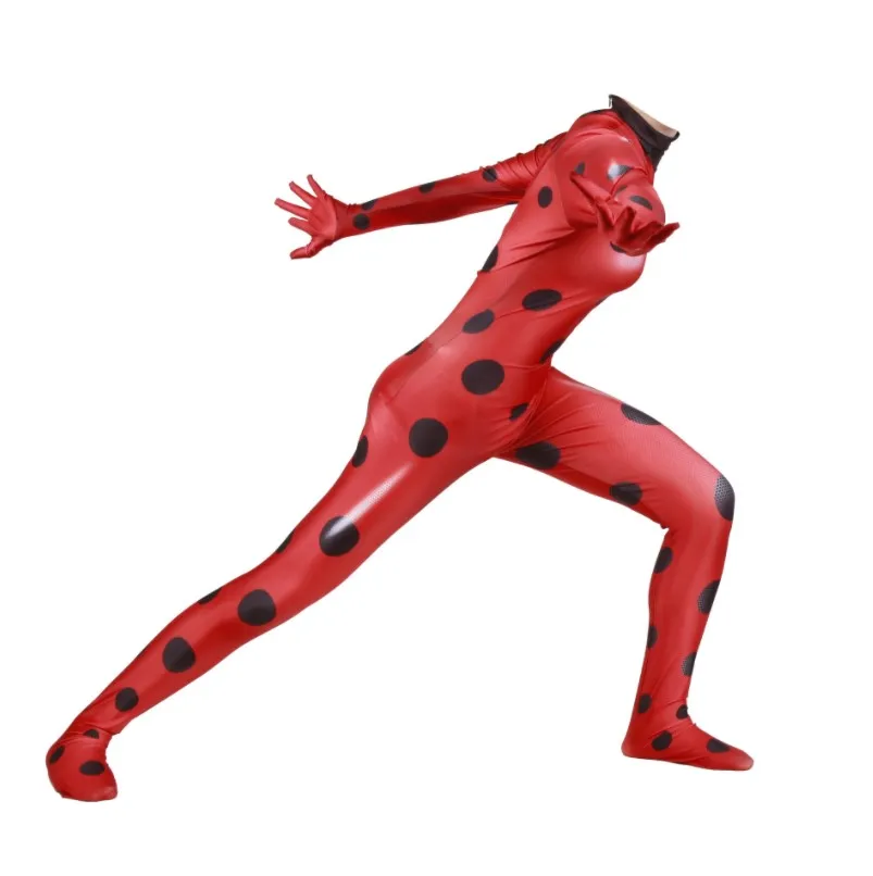 ladybug Маскарадный костюм для взрослых, детей, аниме, на Хэллоуин, платье на заказ, костюм на Хэллоуин для детей, костюмы на Хэллоуин для женщин, игрушка disfraz hallowee - Цвет: ladybug