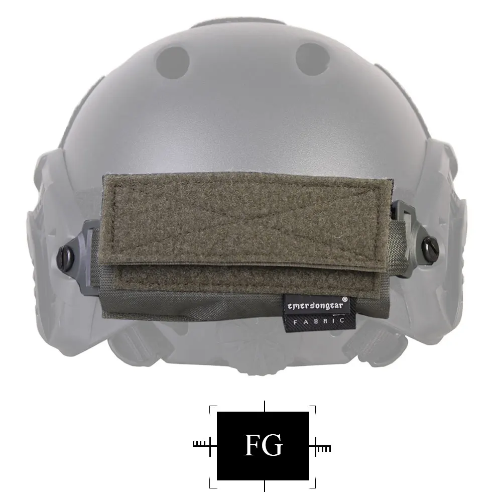 EMERSONGEAR карман-противовес балансировочный пакет тактический боевой шлем охотничий аксессуар Быстрый задний шлем Чехол EM8826