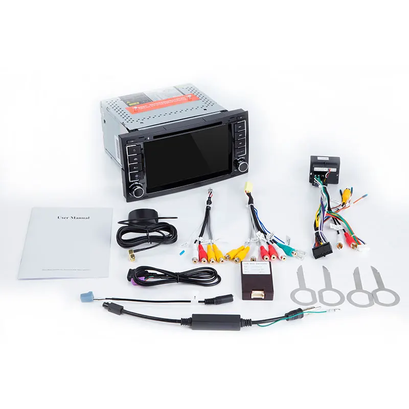 Автомобильный мультимедийный плеер 8 ядер Android 11 2 Din DVD Авторадио для VW Volkswagen Touareg