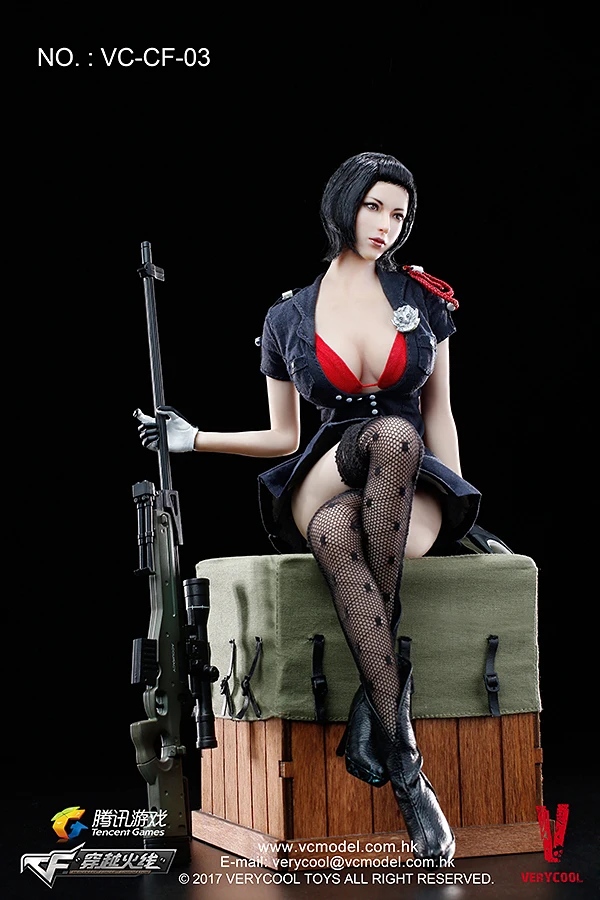 VERYCOOL Cross Fire-Defender of Fox Legend Сексуальная Женская фигурка снайпера 1/6