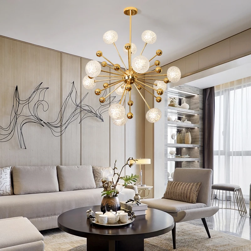 Современные светодиодсветодиодный подвесные светильники G9 в виде хрустального