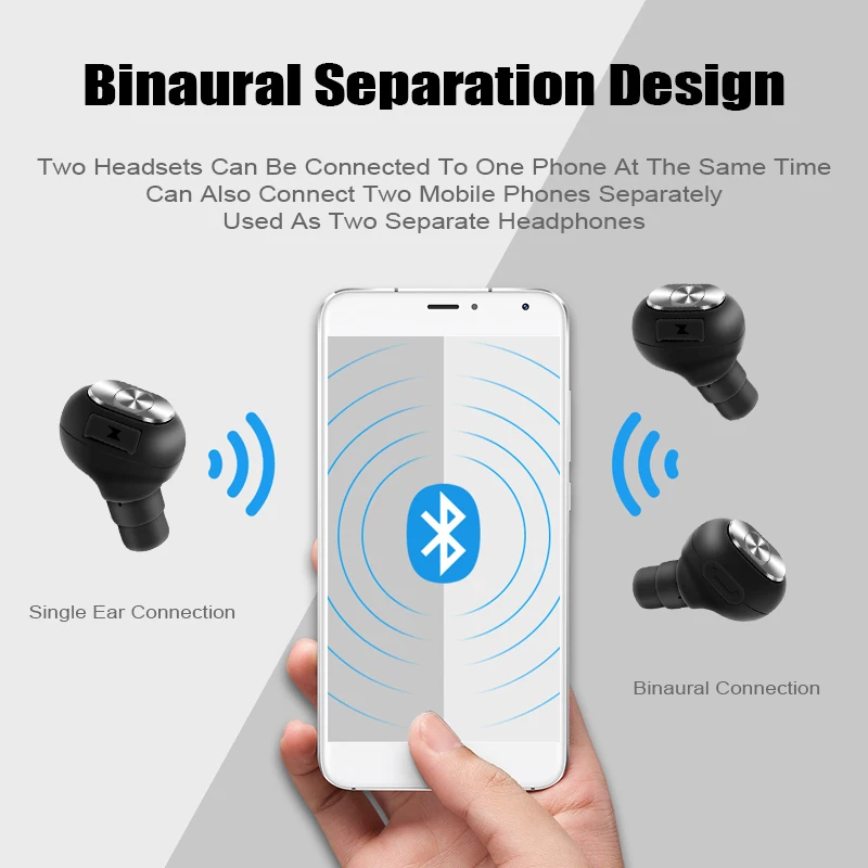 M &amp J F06 наушники-вкладыши TWS 2 предмета Bluetooth наушники мини Invisibl гарнитура двойной