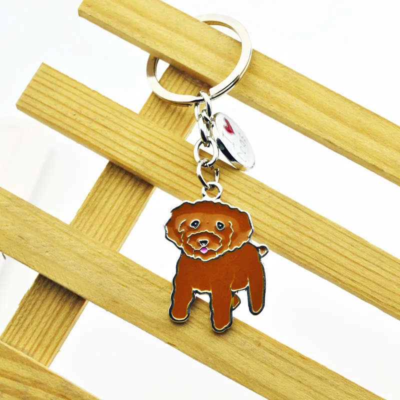 Брелок сделай сам для домашних животных милый брелок плюшевый мишка на ключах