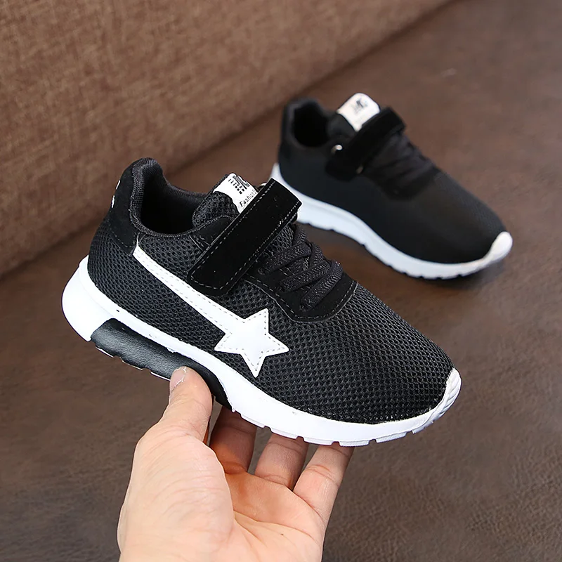 2019 Summer Breathable Children Shoes Girls Sneakers Comfortable Mesh Girl Sports Fashion Casual Kids For boys | Детская одежда и