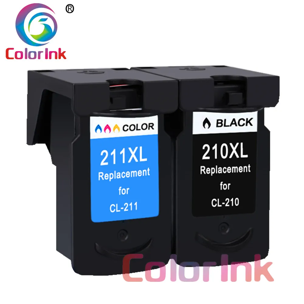 ColoInk 220XL PG 210 XL CL 211 чернильные картриджи для Canon PG210XL CL211XL Pixma IP2700 IP2702 MP240 MP250 MP260 MP270