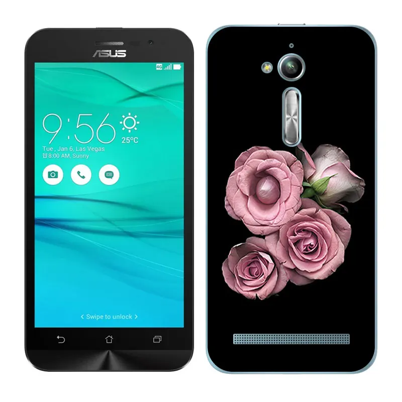 Чехол для Asus Zenfone Go ZB500KL zb500кг Мягкий Силиконовый Для чехол с рисунком Blaze 5 0