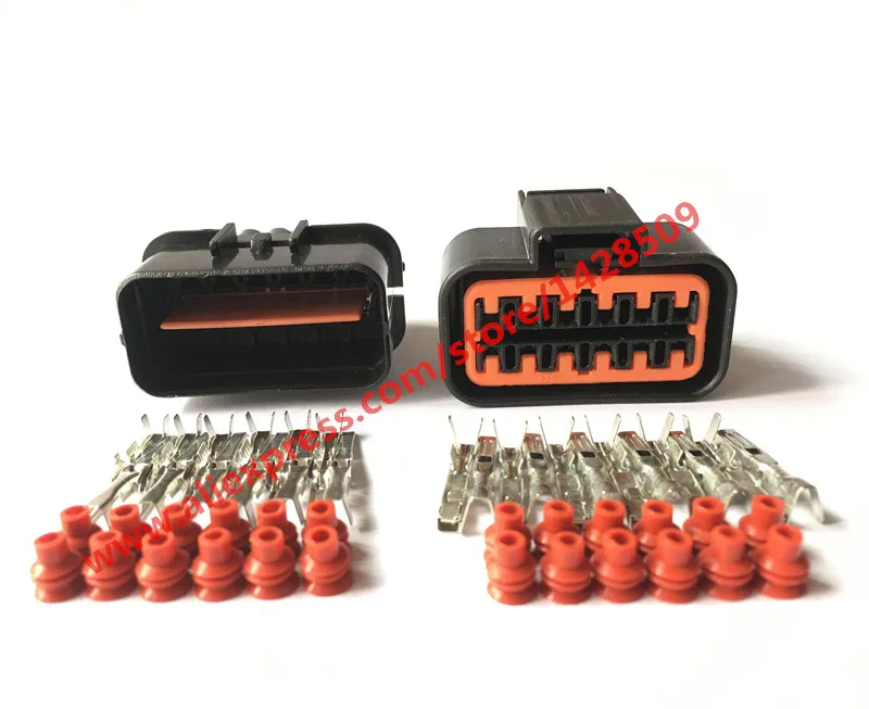 5 комплектов 12 Pin педаль газа акселератора автомобильный разъем для 99-05 VW Jetta Golf GTI