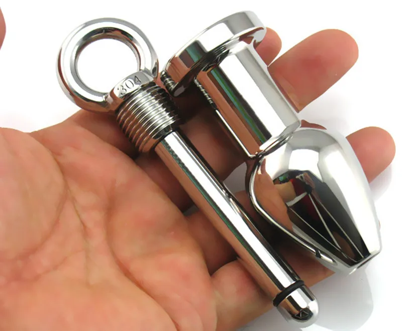 Нержавеющая сталь металл Смываемые Анальная пробка отверстия краску анус