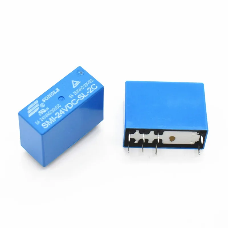 SMI-24VDC-SL-2C DC 24V 5A 250V 8PIN реле питания