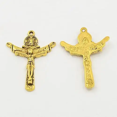 10 комплектов четки крест и центральный комплект для из бусин ожерелье сплава