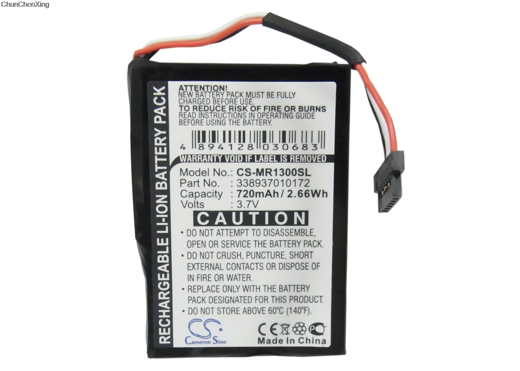 

Cameron Sino 720mAh Battery for Magellan RoadMate 1300, 1340
