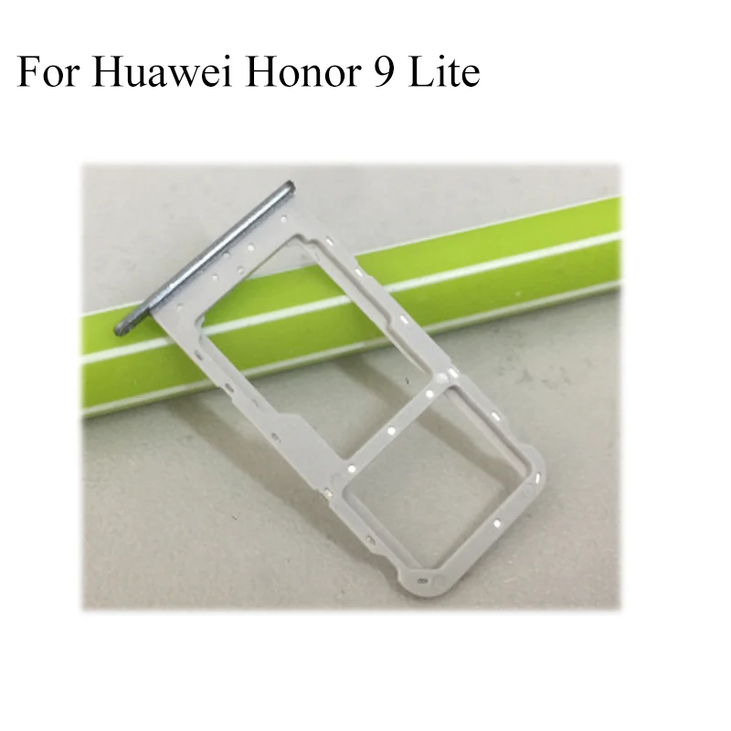 Оригинальный держатель для Huawei honor 9 lite honor9lite Nano Sim + Micro SD карты 2 шт. черные серые
