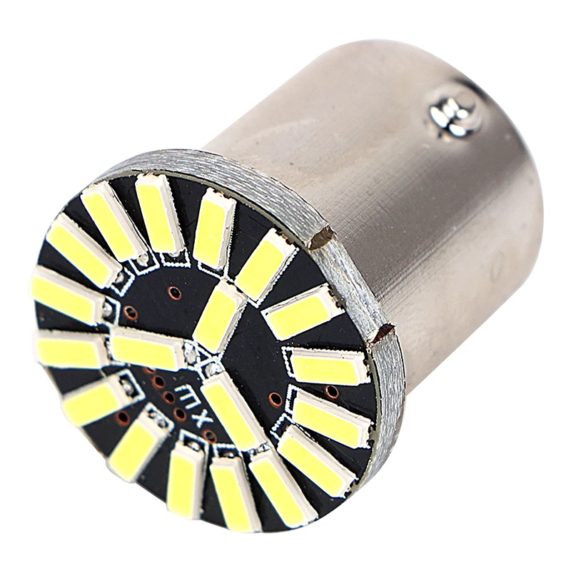 YSY 50 шт./лот DC12V S25 1156 Ba15s 19SMD 4014 LED Canbus Автомобильный задний тормоз запасной