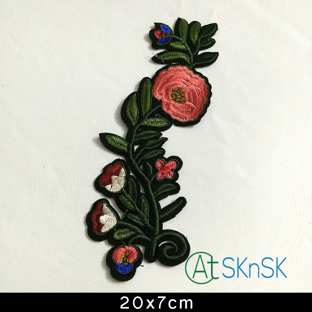 100 шт./лот Цветочная Венецианская ткань аппликации вышитая кружевная отделка