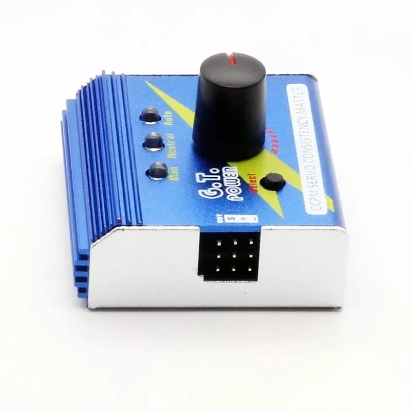 RC hobby GT Power servo тестер с металлическим чехол CCPM 3CH цифровой аналоговый консистенция