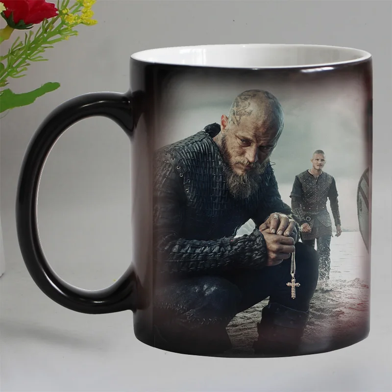 Бесплатная доставка забавные новые керамические кружки для кофе Волшебная чашка