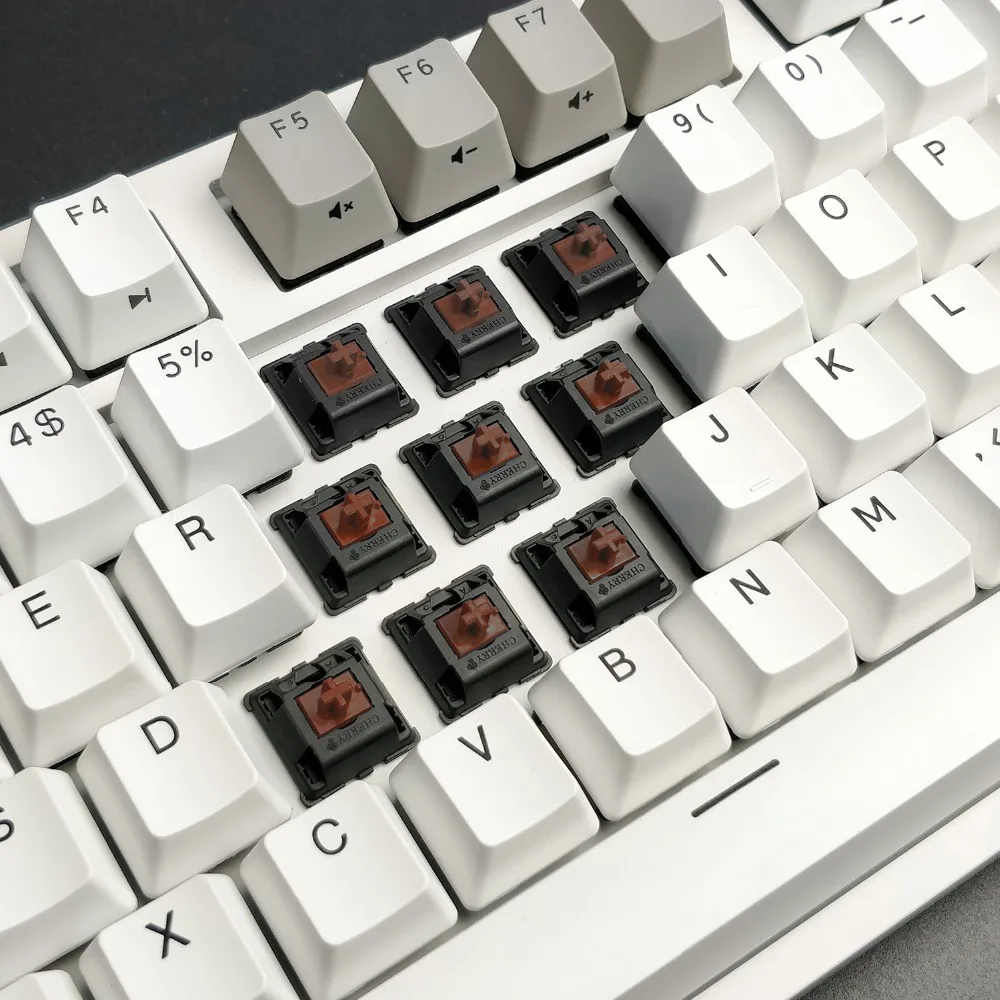 Механическая клавиатура DURGOD [Cherry MX коричневый] NKRO 87 ключ анти-ореолы игровая клавиатура для геймера/машиниста/офиса-qwerty-макет