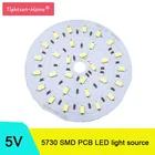 Светодиодная лампа, 10 шт.лот, 5 В, источник светодиода, SMD5730, 100 лмВт, лампа 3 Вт, 5 Вт, 7 Вт, 9 Вт, 12 Вт, 15 Вт, 18 Вт, 24 Вт, 36 Вт, светодиодная лампа для кемпинга, домашнего освещения