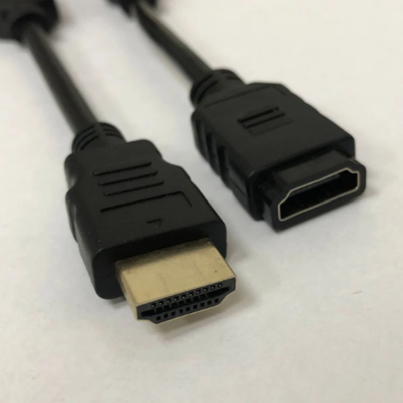 Совместимому с HDMI кабель удлинитель для мужчин и женщин 15 см 1080P 1 4 v совместимому