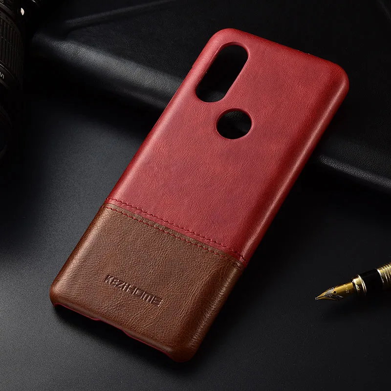 Чехол из натуральной кожи для Motorola Moto P40 чехол телефона p40 деловой задняя крышка |