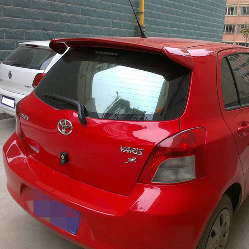 Спойлер для Toyota Yaris высококачественный спойлер из АБС-пластика заднего крыла