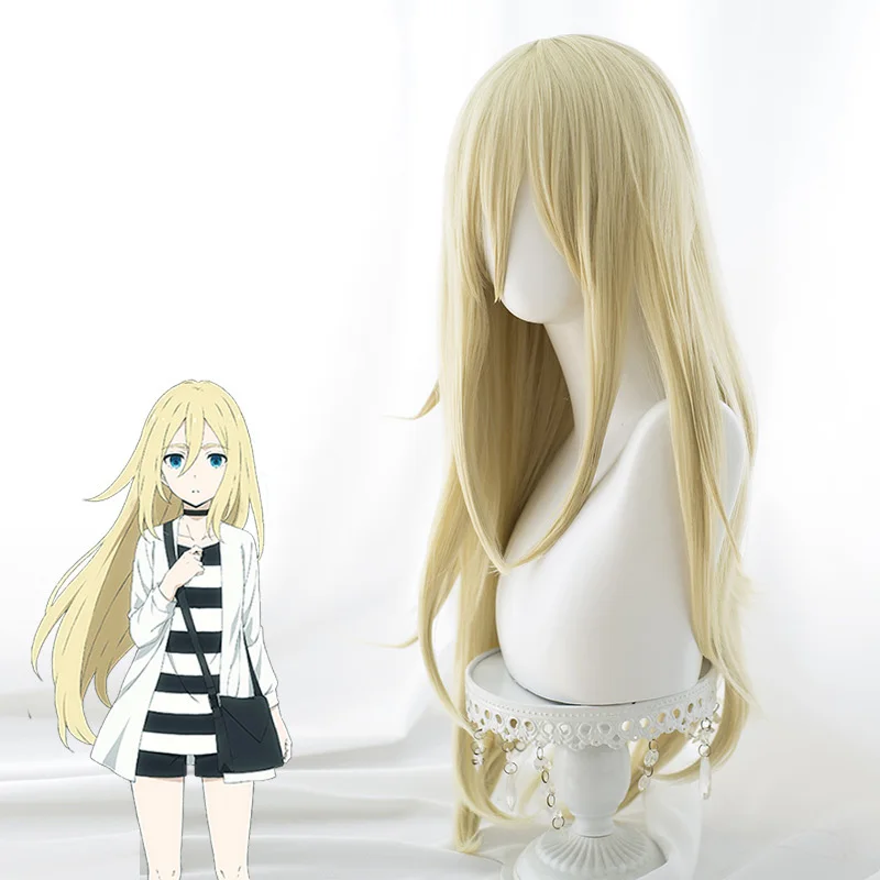 Женский парик из синтетических волос Angels of Death Ray Rachel Gardner длинные прямые волосы 80