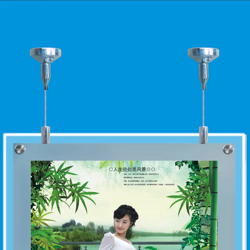 Подвесная акриловая панель для меню A3 односторонний светодиодный Лайтбокс