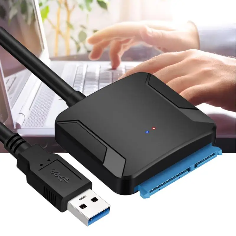 Новый USB 3 0 SATA кабель линейный адаптер конвертер Кабель быстрая передача жесткий