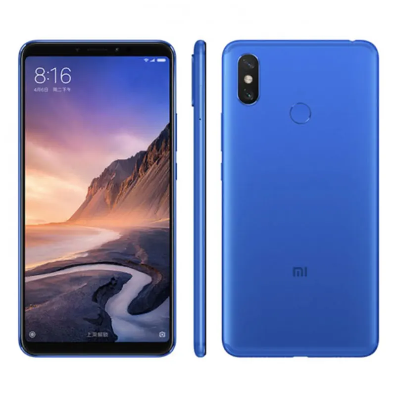 Оригинальный Xiaomi Mi макс 3 6 ГБ Оперативная память 128 Встроенная мобильного