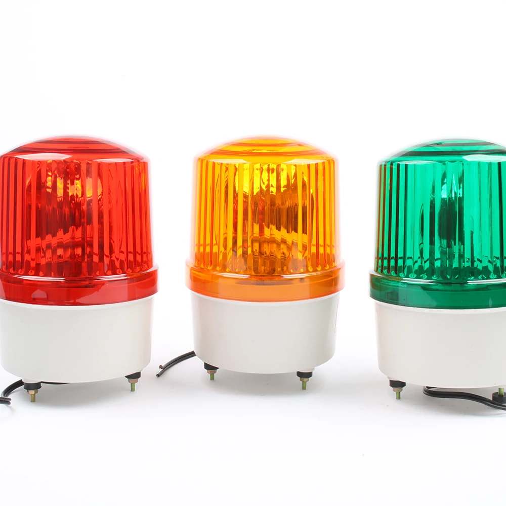 DMWD DC12V/24 V Предупреждение сигнализации конструкции лампа вращающийся Маяк движения светильник полицейская сирена LTE-1121 индикатор светильник