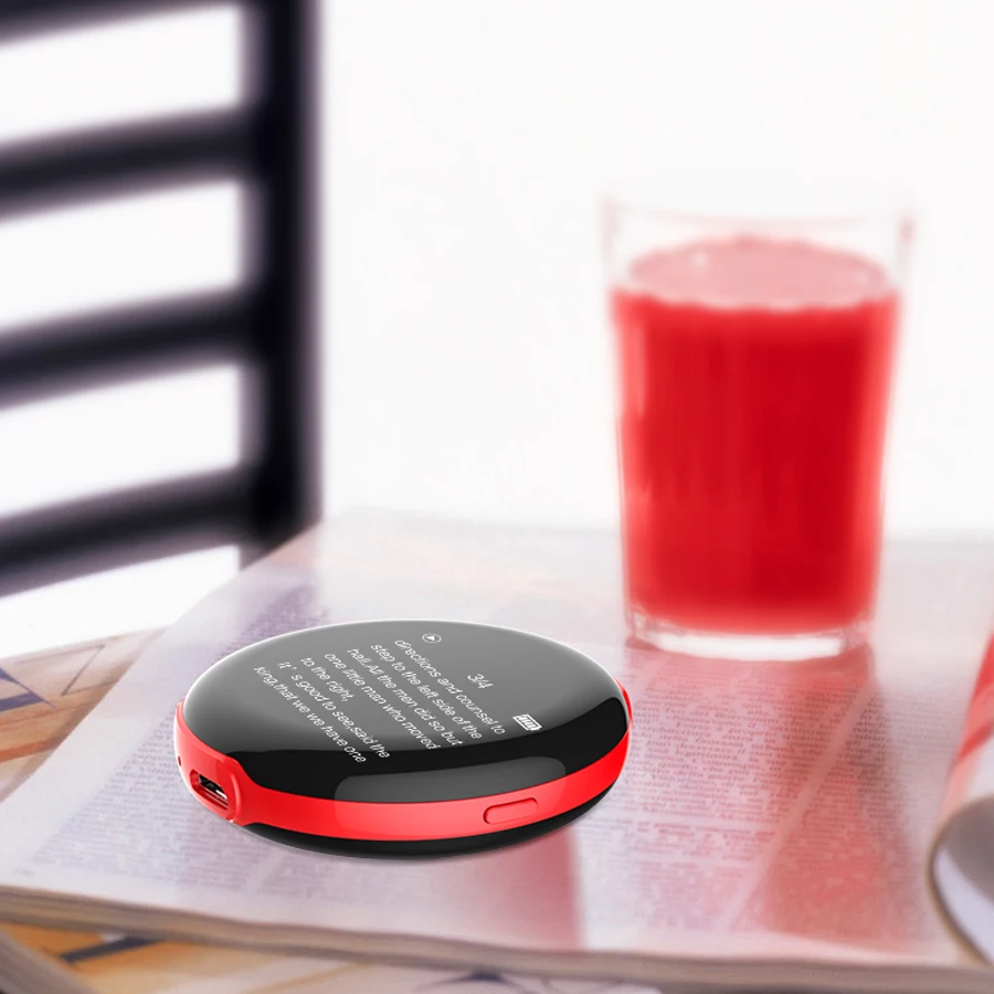 Новейший MP3-плеер RUIZU M1 Bluetooth спортивный мини MP3-плеер Портативный аудио 8 Гб со встроенным динамиком FM Электронная книга музыкальные плееры