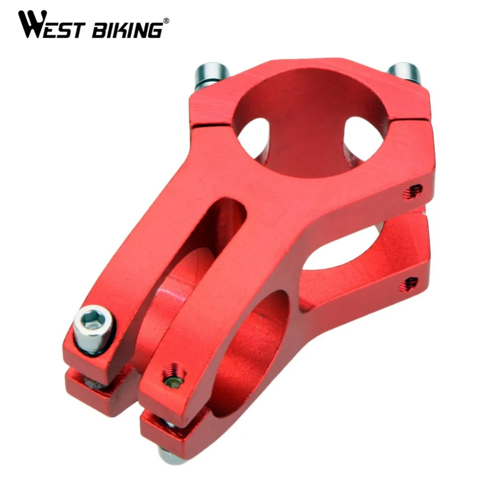 WEST BIKING MTB Алюминий сплав велосипедный вынос руля 31 8*28 6 см фиксированной короткая