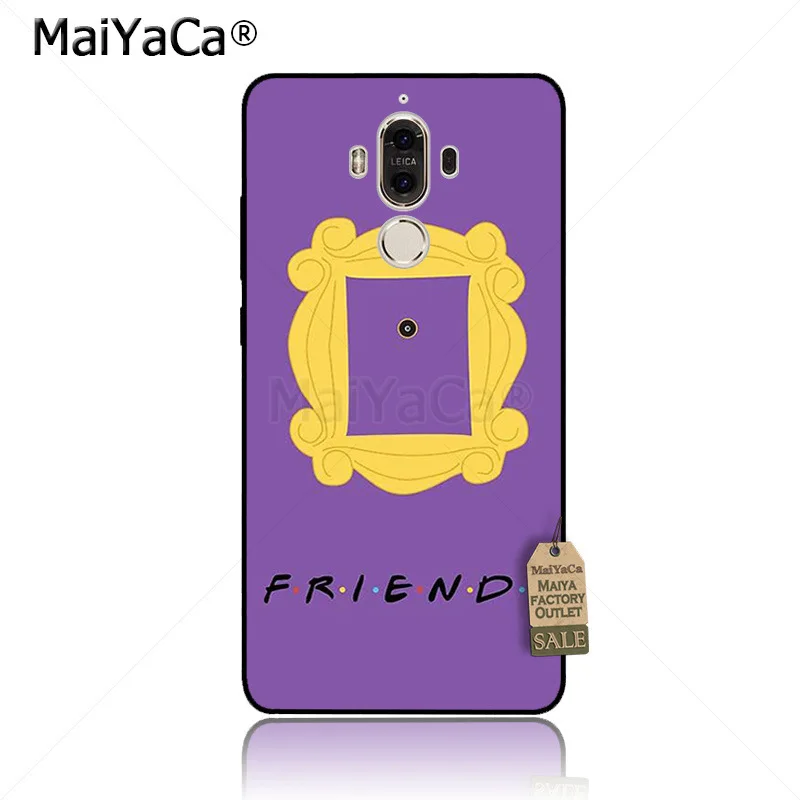 Чехол для телефона MaiYaCa Monica's peefole с дверной рамой друзьями ТВ шоу Sitcom Huawei p20 pro p9 p10