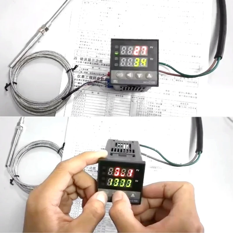PID Digital Temperature Controller REX-C100(M) 0 To 400 K Type Relay Output | Обустройство дома