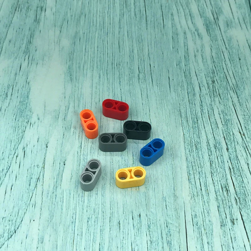 50 шт./лот Technic Beam 1*2 толстые части/механический MOC кирпич DIY блоки набор совместим с